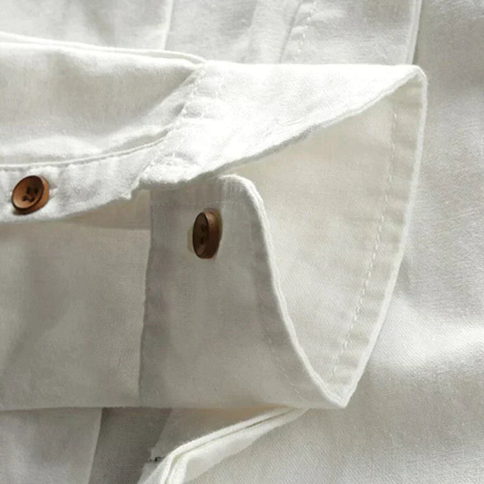 Camisole ajustée pour homme avec cuello alto et manga larga
