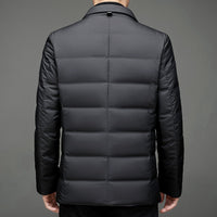Christophe™ Blazer stylé avec garniture en duvet