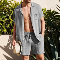 Ensemble de vêtements informels pour homme, camiseta moderne et modulable pour avoir de l'allure