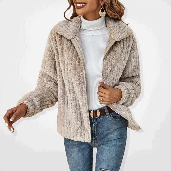 Sabby - Veste polaire longue de luxe pour femmes pour un confort et un style ultimes