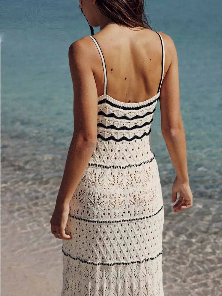 Robe élégante sans manches de Jeecey - Traf