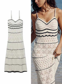 Robe élégante sans manches de Jeecey - Traf