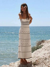 Robe élégante sans manches de Jeecey - Traf