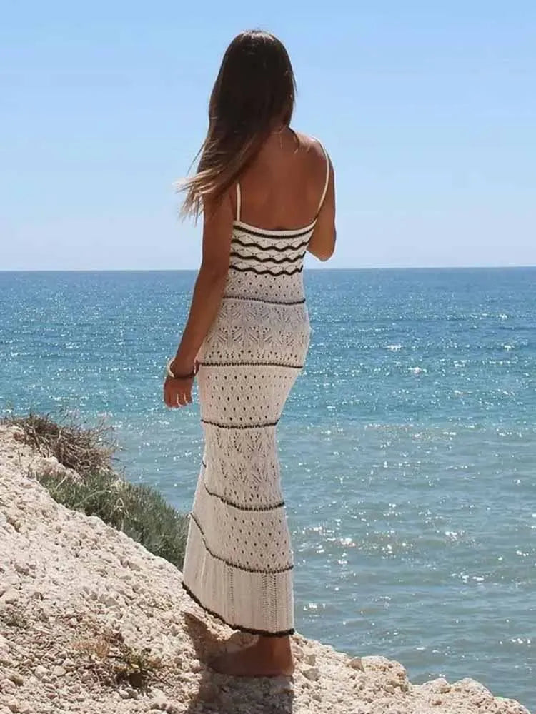 Robe élégante sans manches de Jeecey - Traf