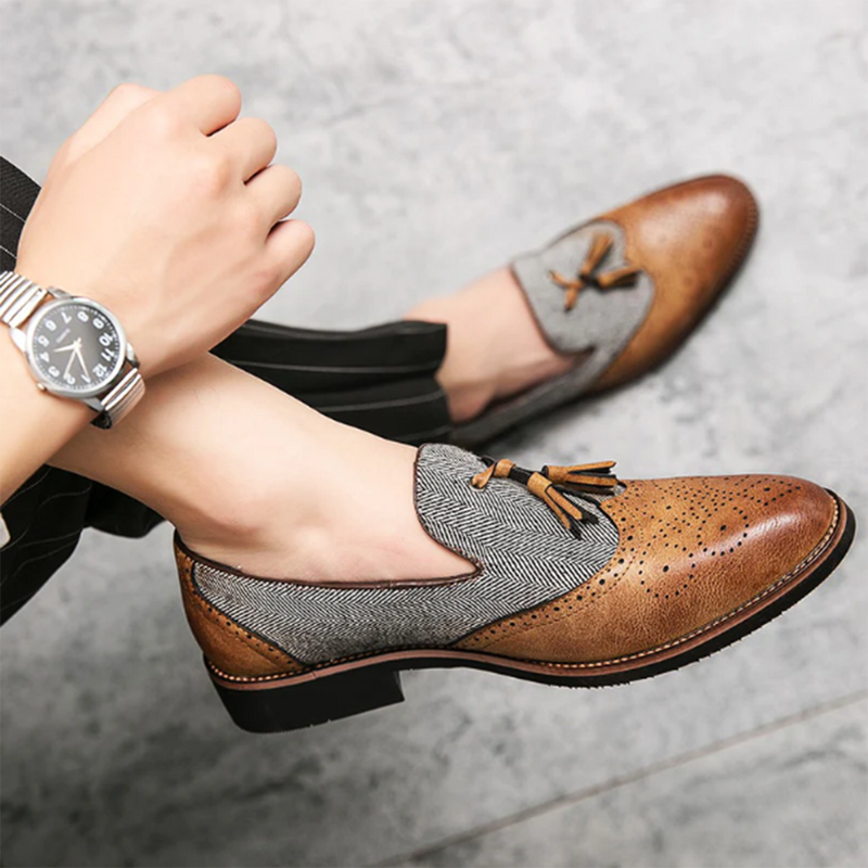 KACE - Chaussures élégantes pour hommes dans le style mocassins à la mode