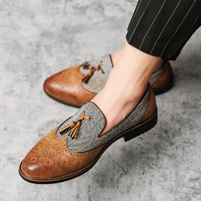 KACE - Chaussures élégantes pour hommes dans le style mocassins à la mode