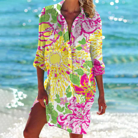 Robe d'été classique et élégante pour femmes - Parfaite pour les journées chaudes