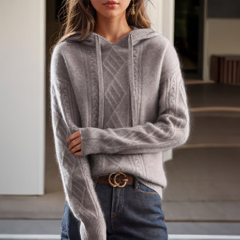 Laetitia™ Sweat à capuche élégant
