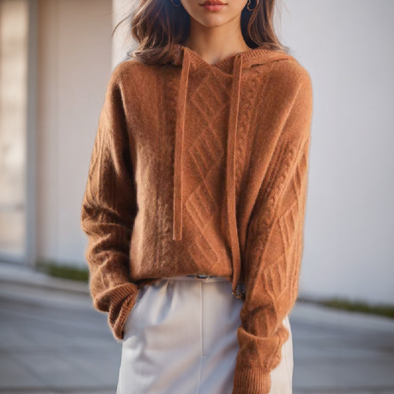 Laetitia™ Sweat à capuche élégant