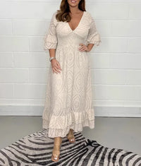 Robe d'été longue et élégante - Frederique pour un look sophistiqué