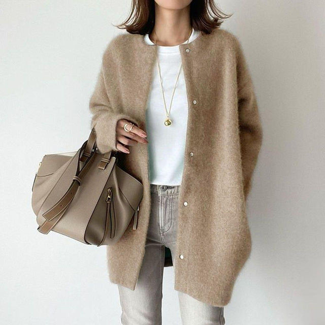 Cardigan surdimensionné tendance pour femmes - Kathy pour un look élégant et confortable