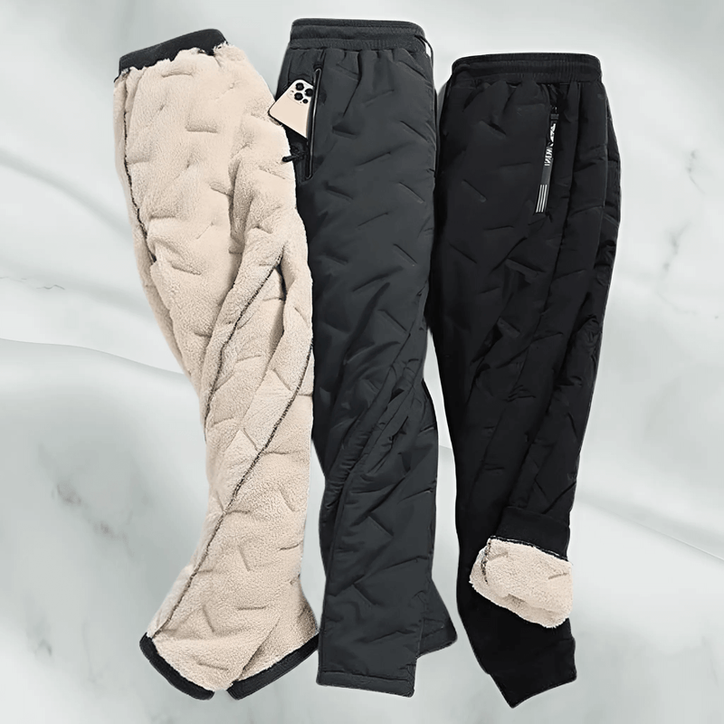 Flow - Pantalon thermique élégant pour hommes, imperméable et coupe-vent, pour un confort et une protection ultimes