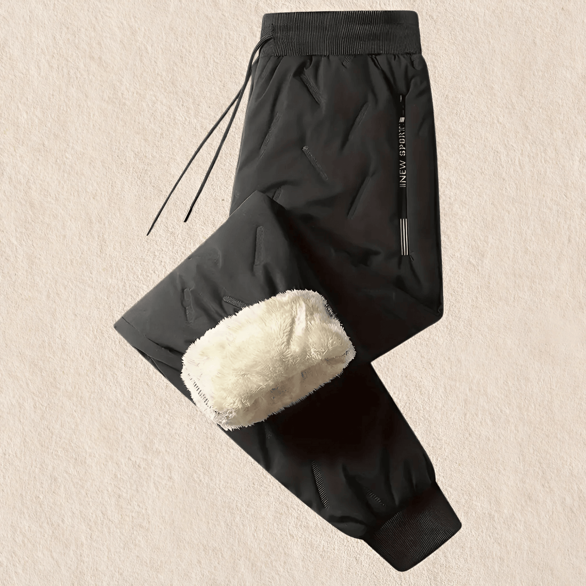 Flow - Pantalon thermique élégant pour hommes, imperméable et coupe-vent, pour un confort et une protection ultimes