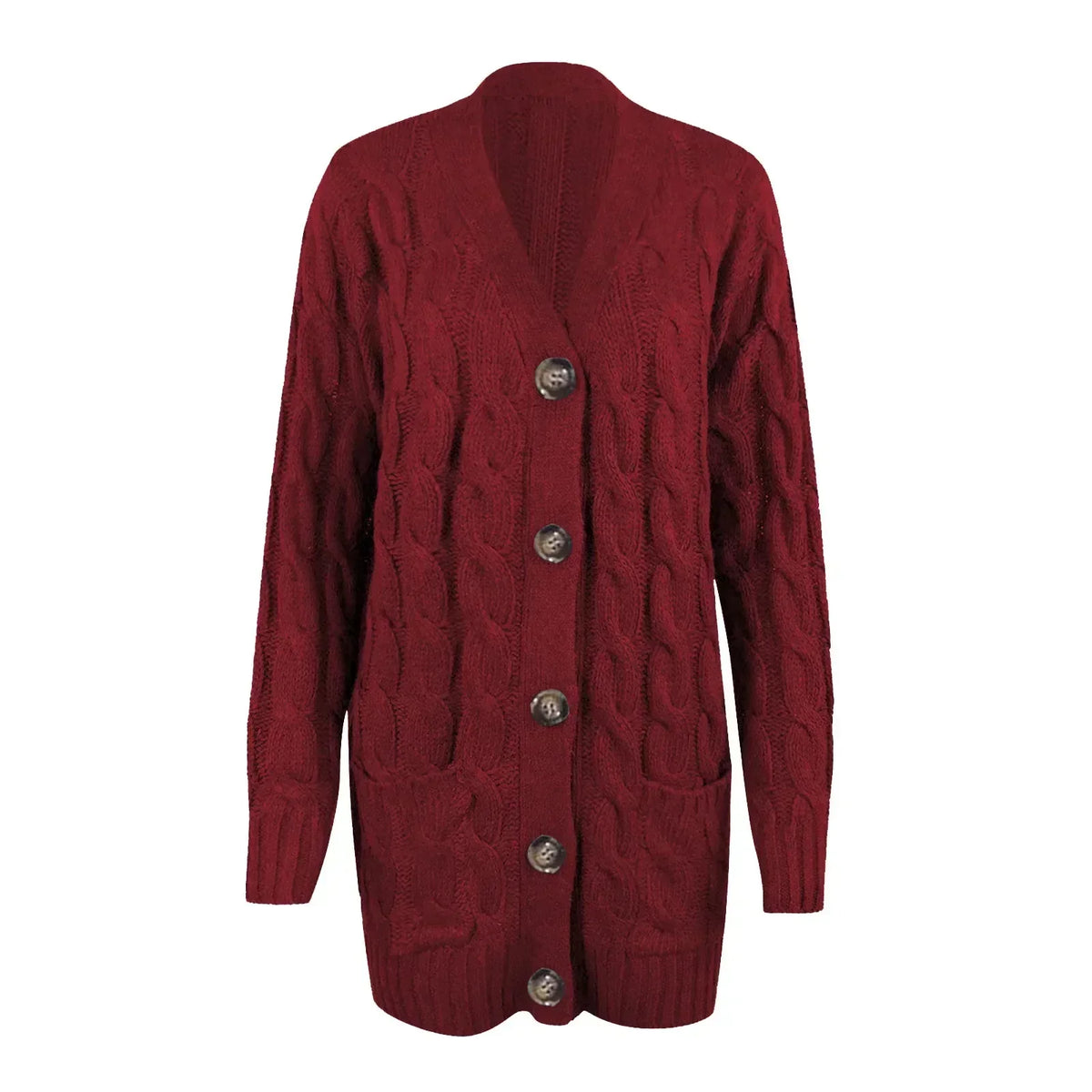 Élégant cardigan long pour femme - Parfait pour un look printanier élégant