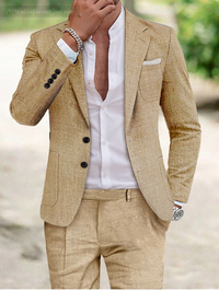 Costume deux pièces élégant pour homme - Leo pour un look sophistiqué