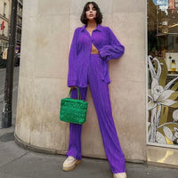 Esmée | Elégant costume deux pièces à manches longues pour un look élégant