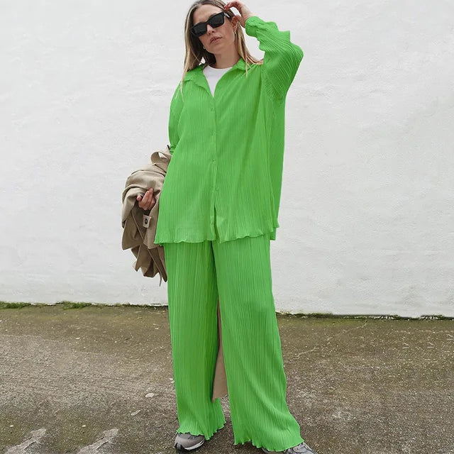 Esmée | Elégant costume deux pièces à manches longues pour un look élégant