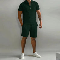 Giel | Polo élégant pour homme et short d'été pour un look élégant