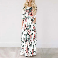 Élégante robe longue d'été Minthe pour un look élégant et confortable