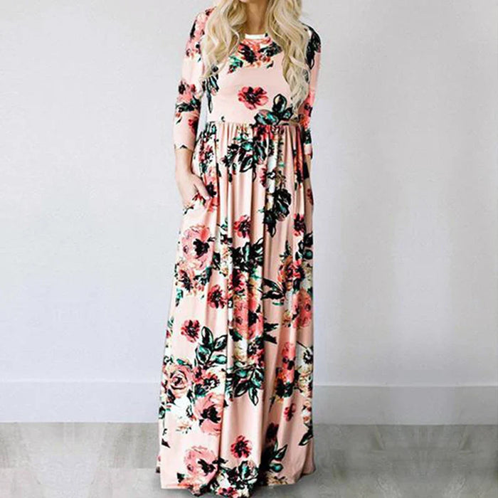 Élégante robe longue d'été Minthe pour un look élégant et confortable