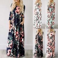 Élégante robe longue d'été Minthe pour un look élégant et confortable