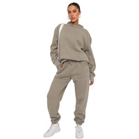 Ensemble de sport 2 pièces avec pantalon de survêtement confortable et sweat à capuche pour un mouvement et un style ultimes