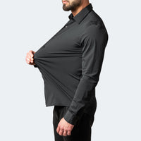 Camisa Hombre Antienguillezable de Tira y Estira - Transpirable y Cómoda