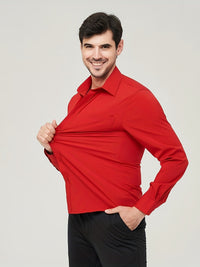 Camisole de vêtement pour homme - Algon transpirable - Corte moderno - Manga larga con botón
