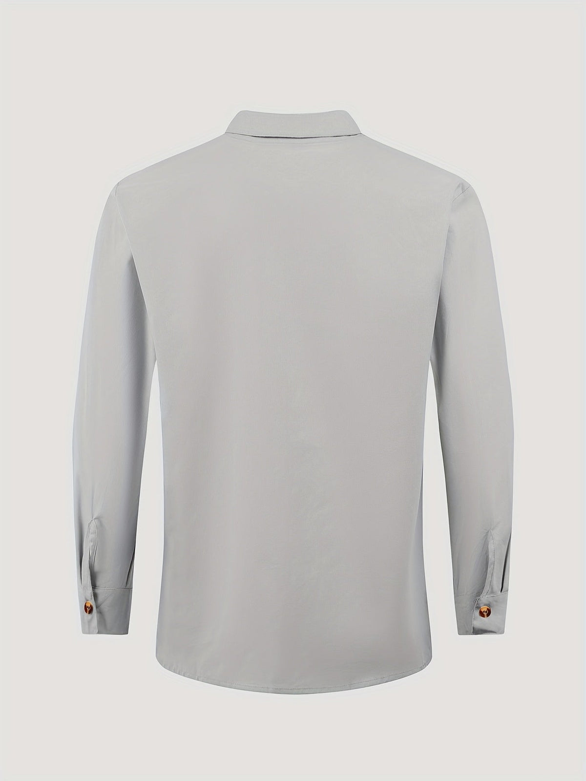 Ensemble de Plage pour Hommes - Chemise à Manches Longues à Boutons & Pantalons à Cordons - Coupe Décontractée