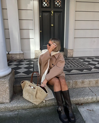 Florine™ Manteau en laine surdimensionné