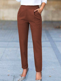 Pantalon tailleur pour femmes - Look de bureau élégant pour une tenue polyvalente et professionnelle