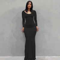 Robe longue élégante - Blache pour un look sophistiqué et élégant