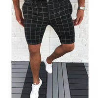BERMUDA CHEMISE POUR HOMMES - TAILLE SUR-MESURE - TISSU RESPIRANT - STYLE DÉCONTRACTÉ AU-DESSUS DU GENOU