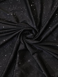 Pantalon flare noir brillant pour femmes - tendance et élégance