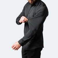 Camisa Hombre Antienguillezable de Tira y Estira - Transpirable y Cómoda