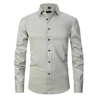 Camisole de l'homme Antirughe Confortevole e Stilosa a Filo Elastico