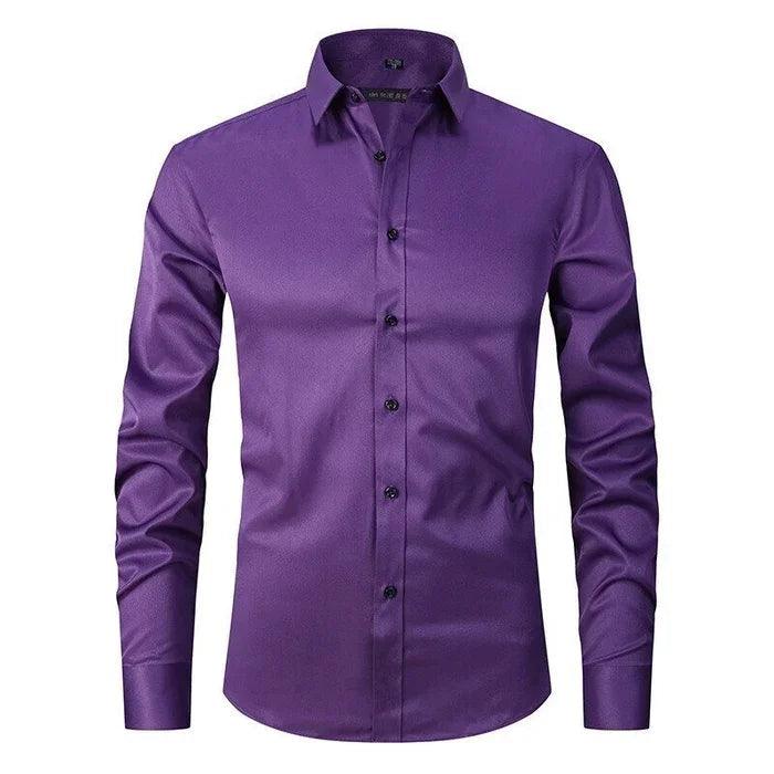 Camisole de l'homme Antirughe Confortevole e Stilosa a Filo Elastico