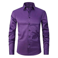 Camisole de l'homme Antirughe Confortevole e Stilosa a Filo Elastico