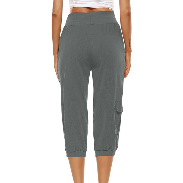 Pantalon court pour femme - Pantalon décontracté élégant et confortable pour un look tendance