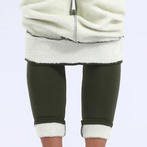 Leggings extensibles réversibles à taille haute avec style double face - complément de mode polyvalent et confortable