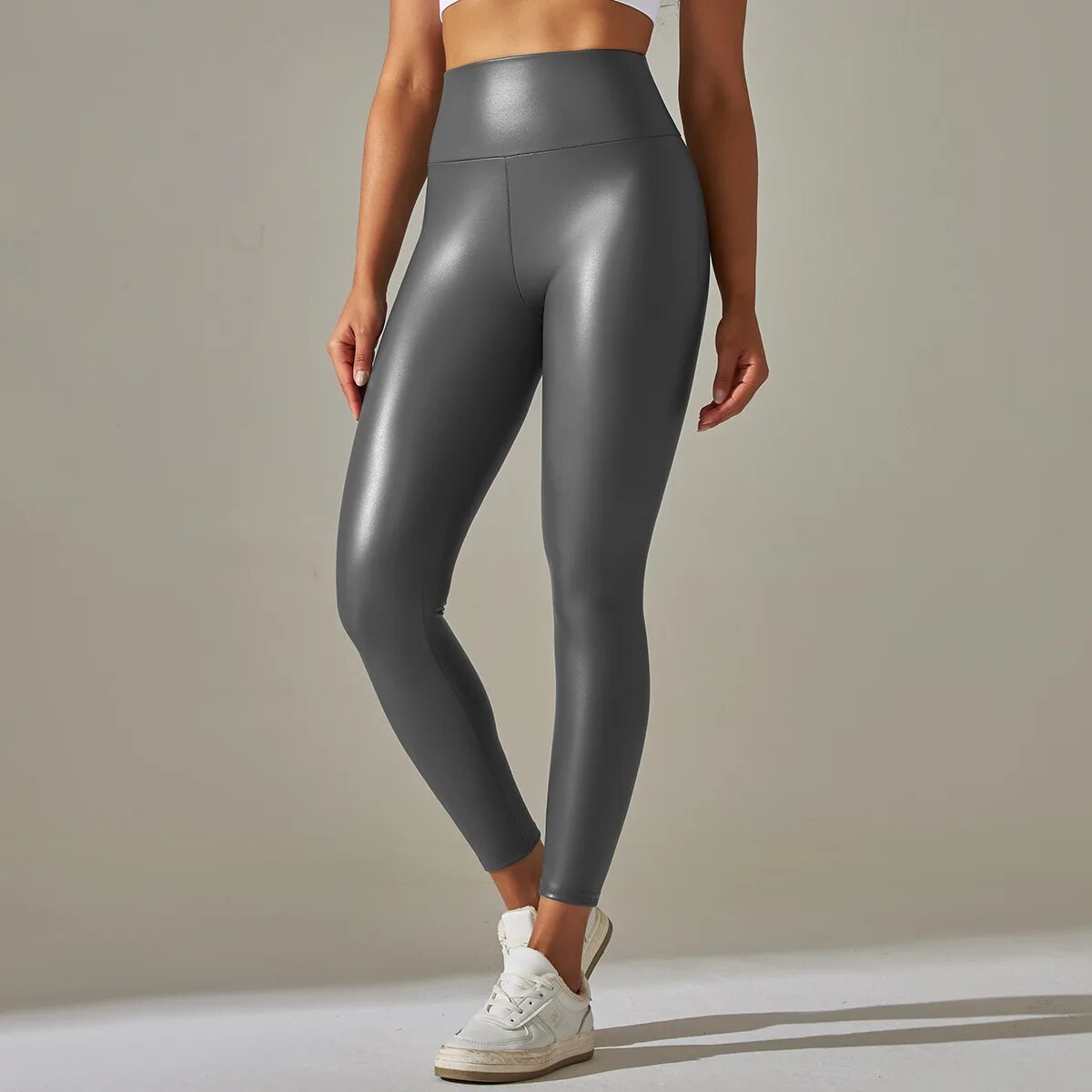 Élégant legging taille haute pour femmes - coupe extensible confortable pour un style de vie actif et à la mode