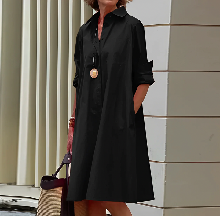 Robe chemisier Didi élégante et intemporelle pour toutes les occasions