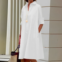Robe chemisier Didi élégante et intemporelle pour toutes les occasions