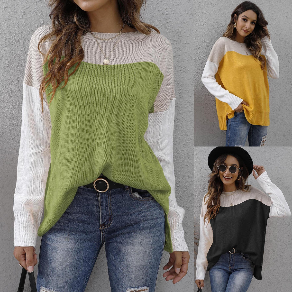 Pull élégant à manches longues pour femmes - Emily pour un look élégant