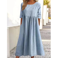 Robe décontractée et élégante pour le printemps