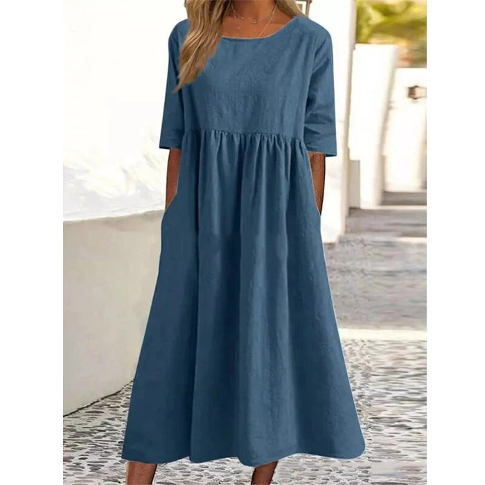 Robe décontractée et élégante pour le printemps