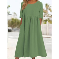 Robe décontractée et élégante pour le printemps