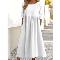 Robe décontractée et élégante pour le printemps