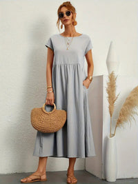 Vestido de verano sin mangas con bolso a juego - Perfecto para mujeres