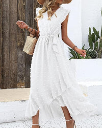 Robe croisée élégante et stylée - Amanda
